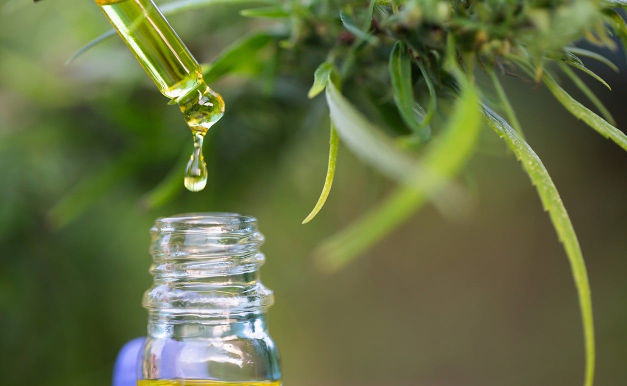 Gotas de aceite de CBD