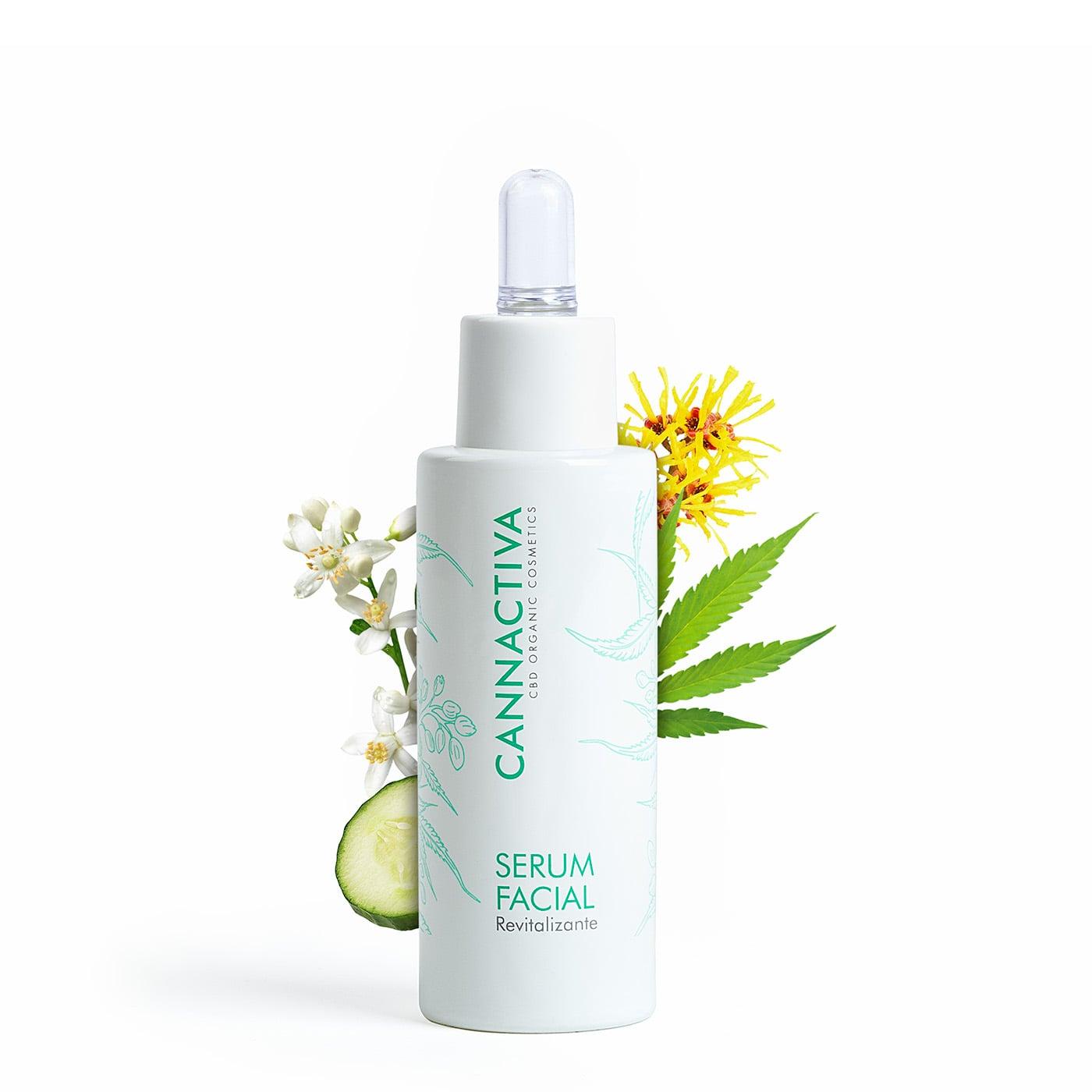 Hyaluronic Acid, Vitamin C & CBD Facial Serum | 30 ml - Cannactiva