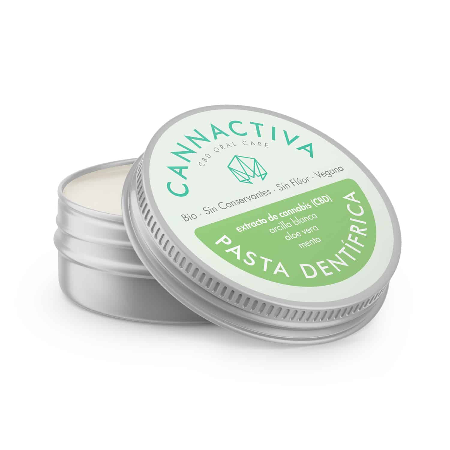 Pasta de dientes con CBD natural Cannactiva