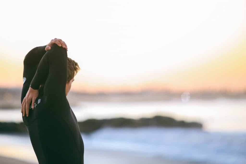CBD Deporte Surf Estiramientos