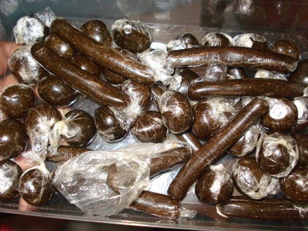 Charas - Tipo de extracción de Cannabis