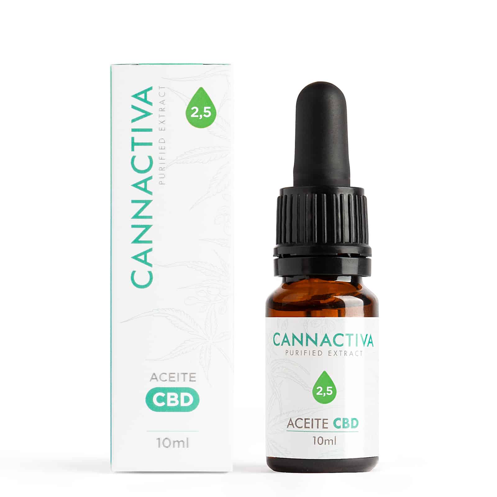 CBD Oil 2.5% Full Spectrum | Mild CBD - Cannactiva