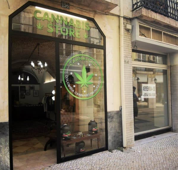 Cannabis store en Lisboa