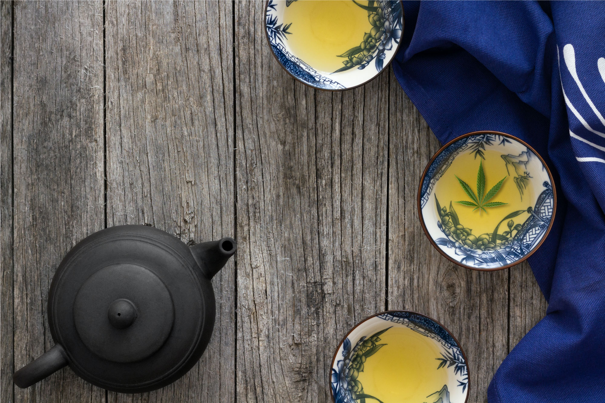 ¡Las infusiones de hojas de cáñamo son legales!