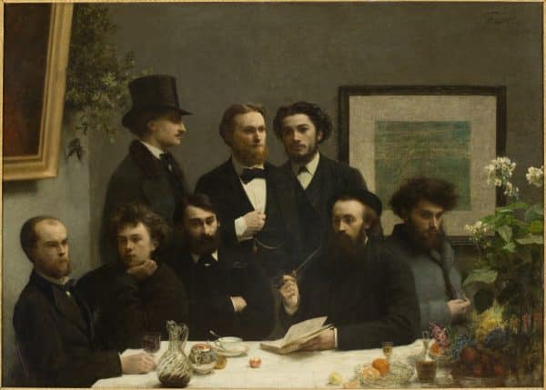 Henri Fantin-Latour. Coin de table, en 1872