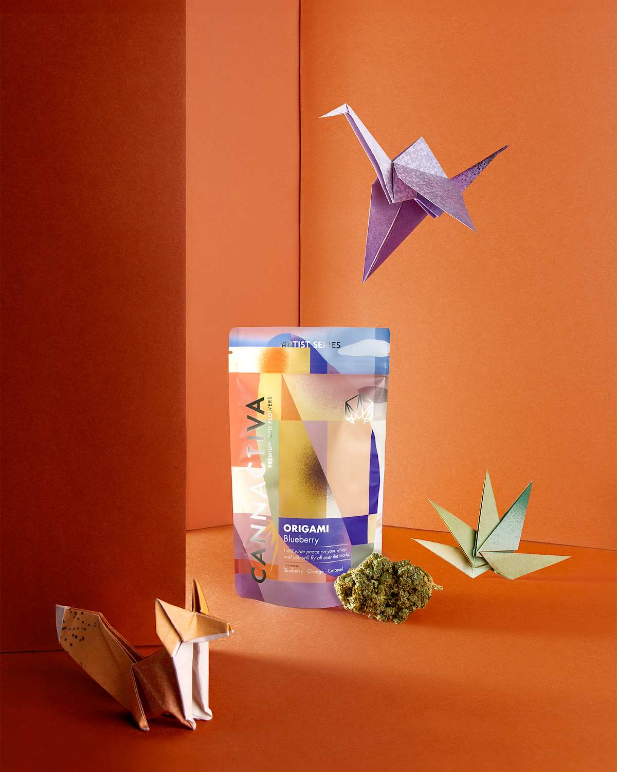 Origami x Cannactiva - Felicitación de Otoño 2023 