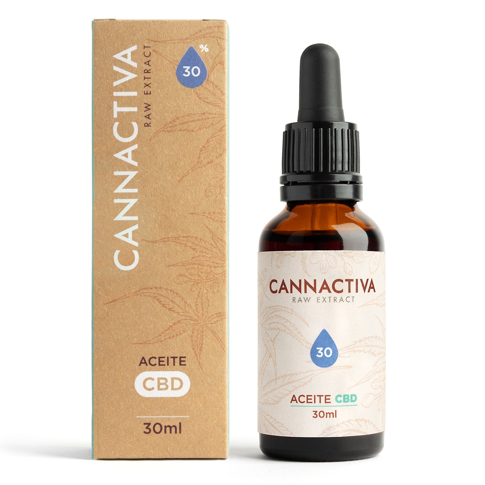 CBD Oil 30% Full Spectrum RAW | Unfiltered - Cannactiva