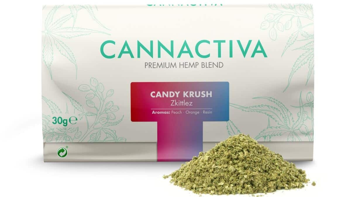 CBD Trim Candy Krush Zkittlez CBD 30g de Cannactiva