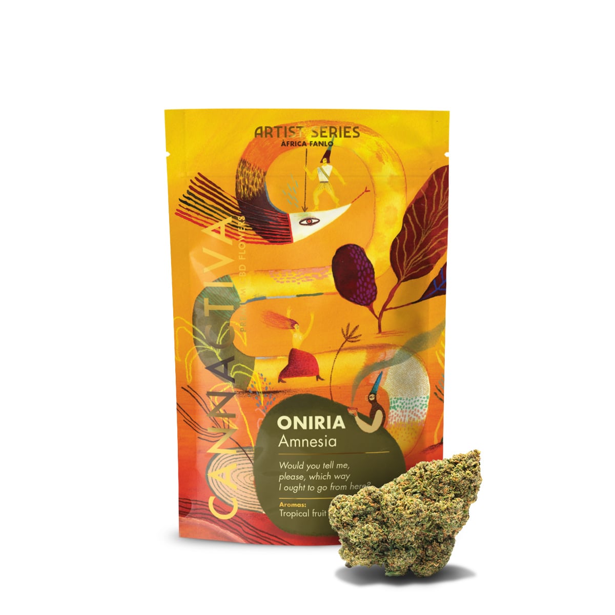 ONIRIA | Amnesia CBD Flower 27% | Premium Indoor - Cannactiva