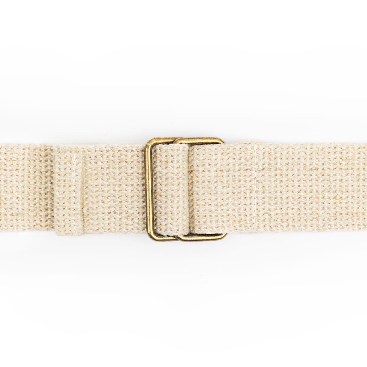 Scanlan &‎ Theodore Waist Belt Woven Hemp Canvas Beige Tan Earthy Snap Closure Buy Brown Olive Green Beige Mens Stretchy Belt Woven Cotton  main image 4