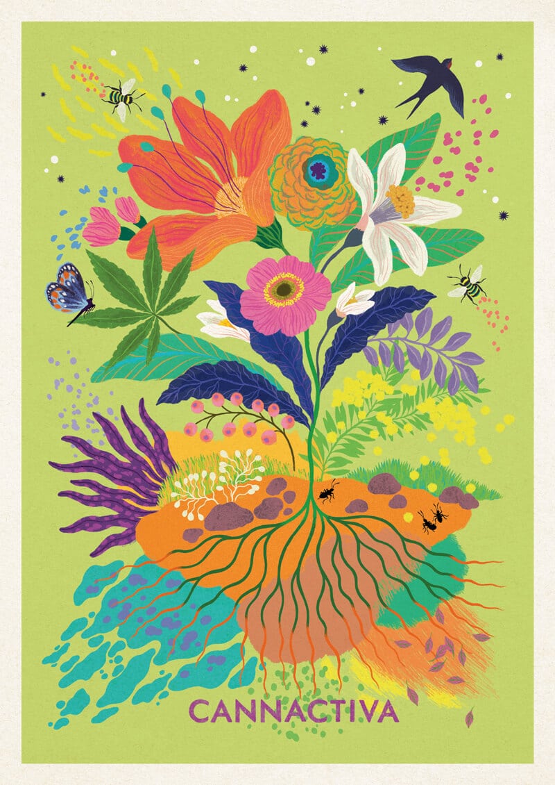 FLORA – Felicitación de Primavera de Cannactiva 2025