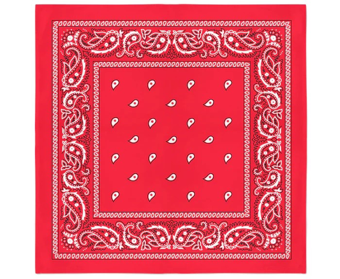 Bandana Clasica Motivo Boteh