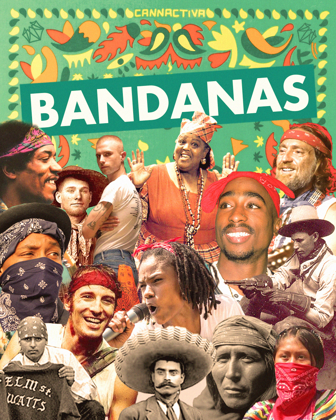 Historia de la bandana: de símbolo cultural a icono de resistencia