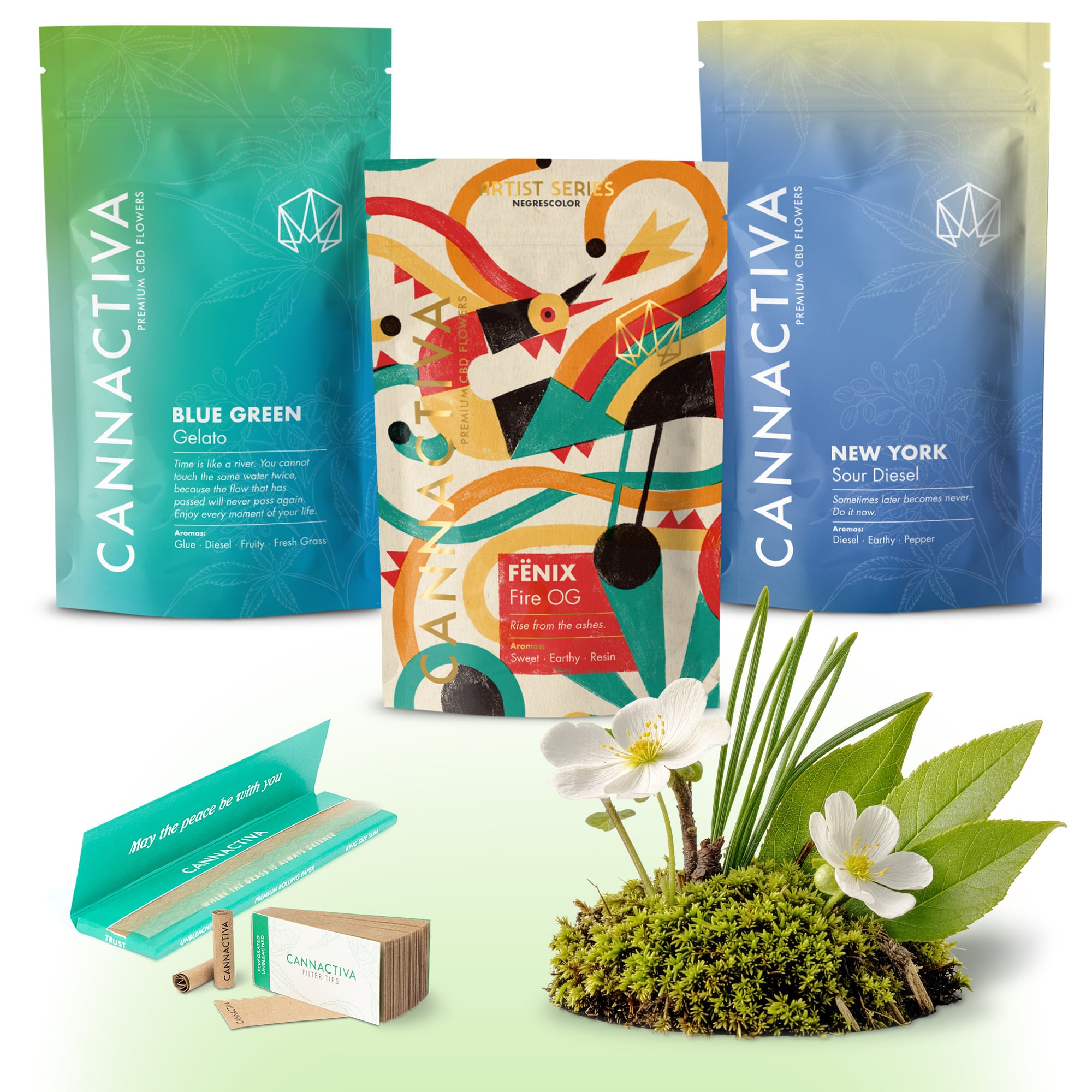 CBD Flower Tasting Pack Sweet Tropical - Cannactiva