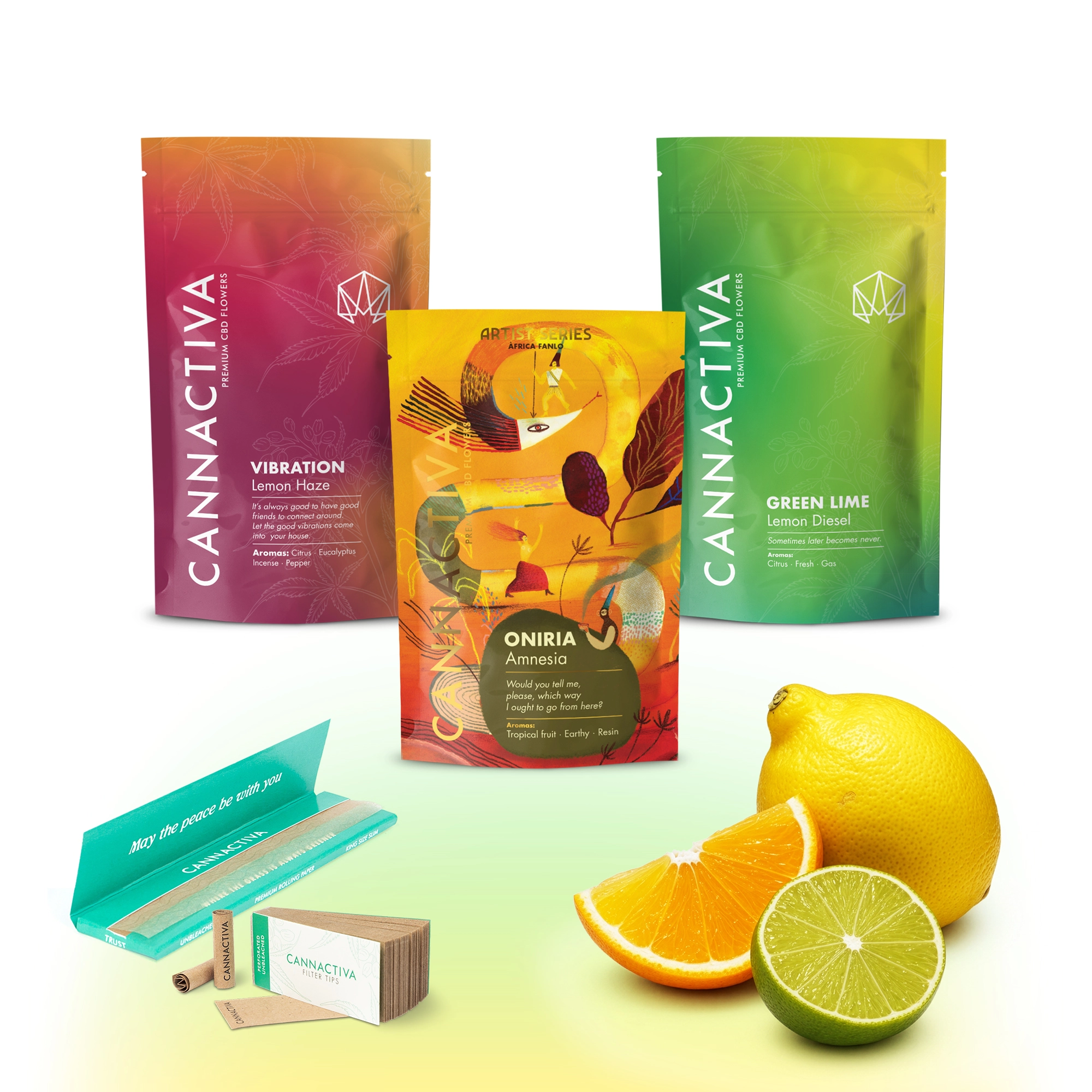 CBD Flower Tasting Pack Fresh Citrus - Cannactiva