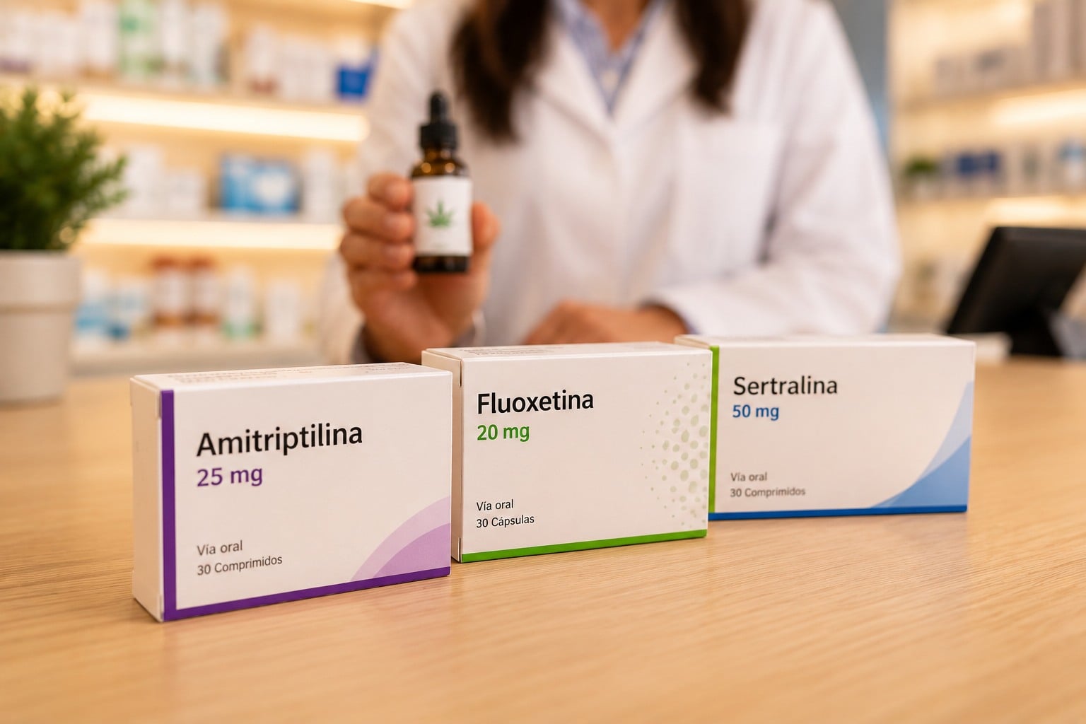 Peut-on prendre du CBD avec des antidépresseurs ? Interactions avec les ISRS, IRSN, tricycliques et IMAO