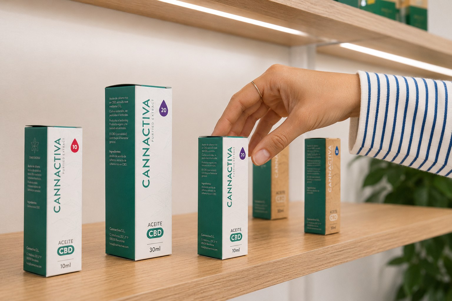 Concentrations d'huile de CBD : quel pourcentage choisir
